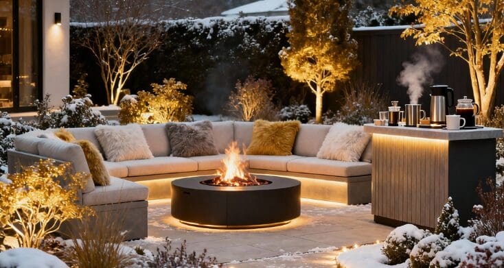 Cozy Winter Landscape
