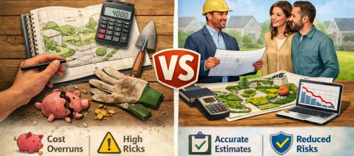 DIY landscaping vs professional landscape consulting