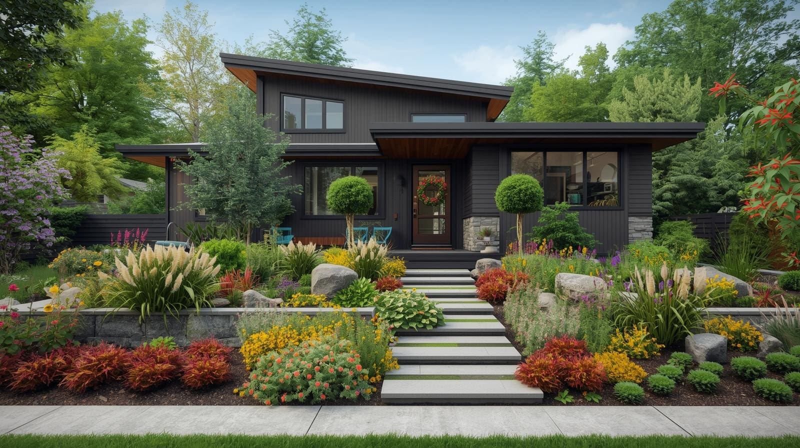 Add Color In Your Landscape: with landscape design services