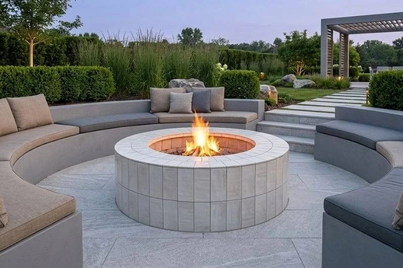 Clean-Ceramic-Tile-Fire-Pit