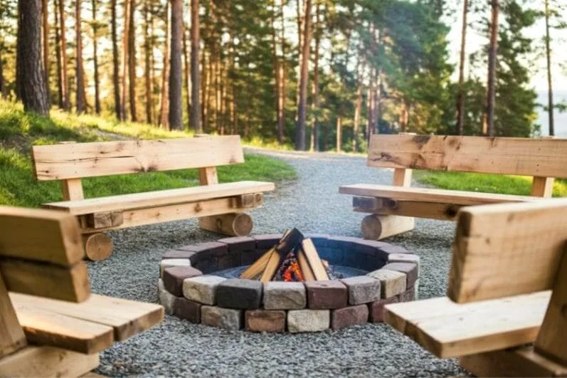 Fire-Pit-with-Stone-Benches-Around