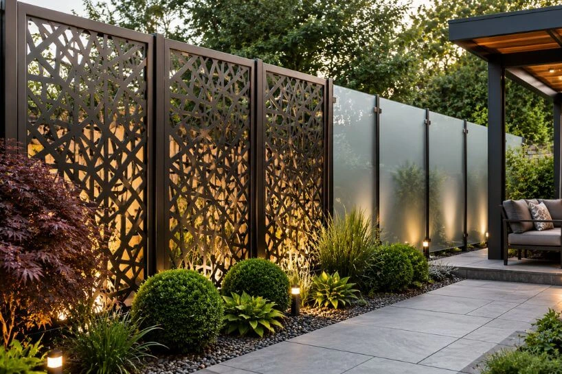 Modern Privacy Screens
