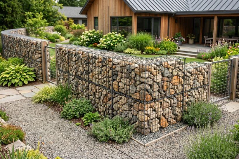 Rockery as Fence
