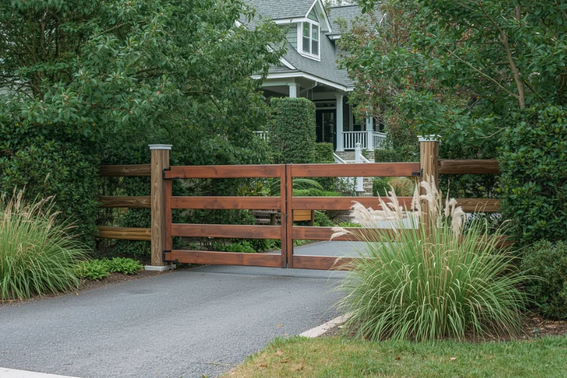 Ranch Style Fence and Gate