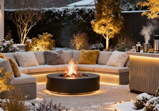 Cozy Winter Landscape