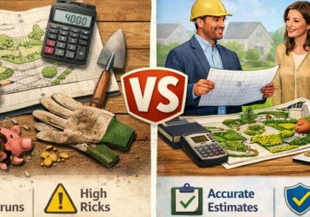 DIY landscaping vs professional landscape consulting
